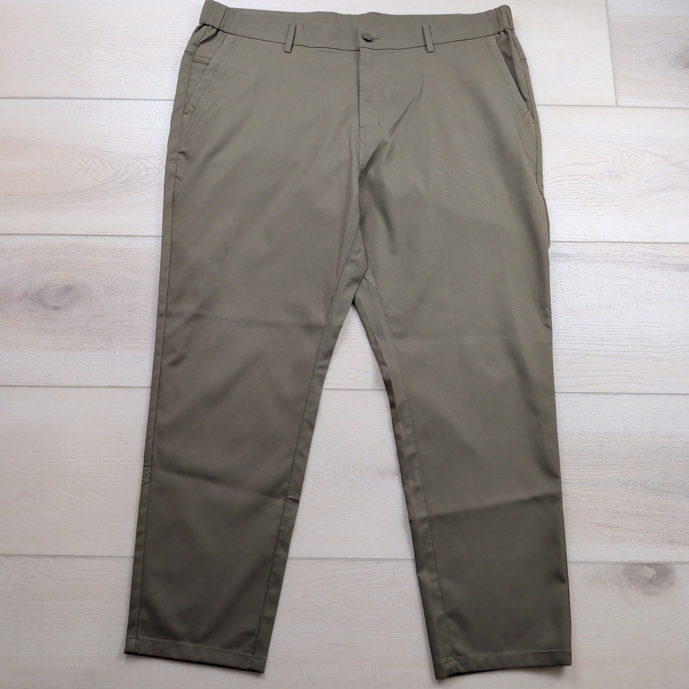 Jack Archer Jetsetter Olive Green Tech Chino Pants Mens 38x28 Performance Travel